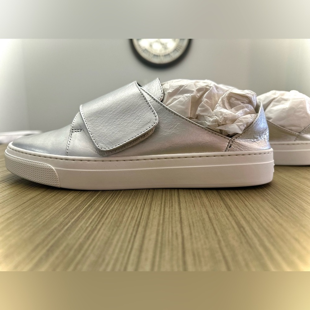 Metallic Grey Sneaker